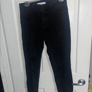 Eunina Black Skinny Jeans